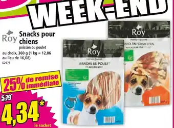 Norma Roy Snacks pour chiens offre