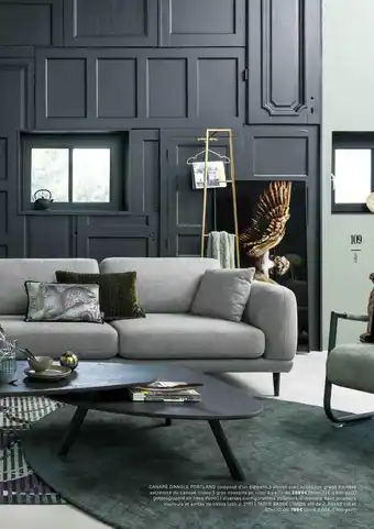 H&H Canapé D'angle Portland offre