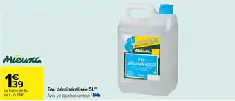 Carrefour Eau déminéralisée 5L(d) offre