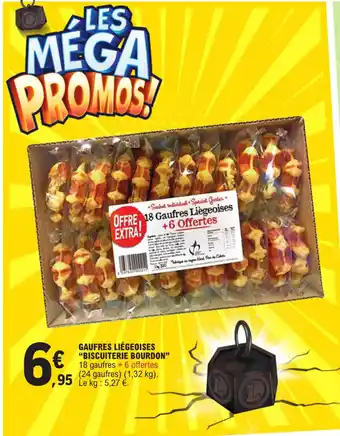 E.Leclerc GAUFRES LIÉGEOISES "BISCUITERIE BOURDON" offre