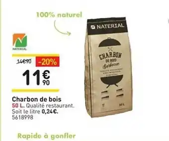 Weldom Charbon De Bois offre