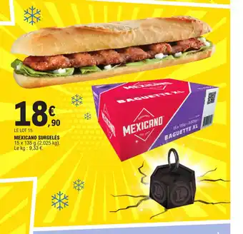 E.Leclerc MEXICANO SURGELÉS offre