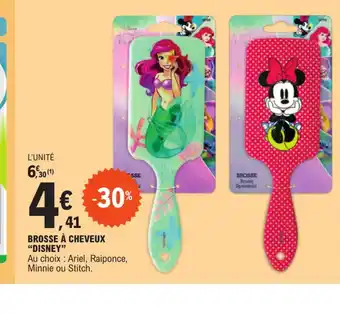 E.Leclerc BROSSE À CHEVEUX DISNEY offre