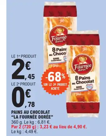 E.Leclerc Express PAINS AU CHOCOLAT offre