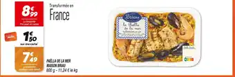 Netto MAISON BRIAU PAËLLA DE LA MER offre