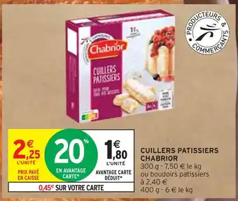 Intermarché CHABRIOR CUILLERS PATISSIERS offre