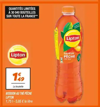 Netto LIPTON BOISSON AU THÉ PÊCHE offre
