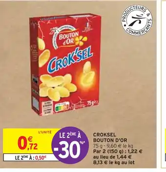 Intermarché BOUTON D'OR CROKSEL offre