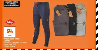 Netto Lee cooper PANTALON JOGGING HOMME offre