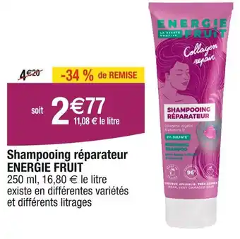 Cora ENERGIE FRUIT Shampooing réparateur offre