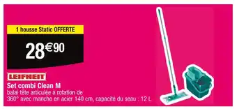 Cora x Carrefour Leifheit Set combi Clean M offre