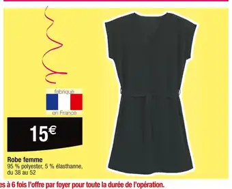 Cora x Carrefour Robe femme offre