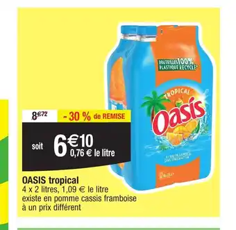 Migros OASIS tropical offre