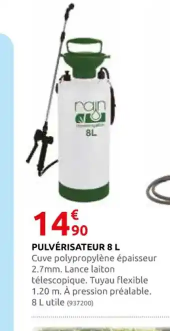 Rural Master PULVÉRISATEUR 8 L offre