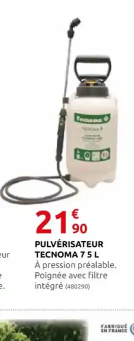 Rural Master PULVÉRISATEUR TECNOMA 7 5 L offre