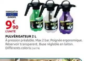 Rural Master PULVÉRISATEUR 2 L offre