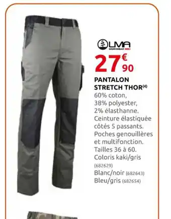 Rural Master PANTALON STRETCH THOR offre