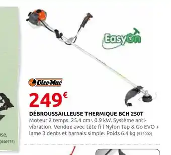 Rural Master DÉBROUSSAILLEUSE THERMIQUE BCH 250T offre