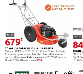 Rural Master TONDEUSE DÉBROUSSAILLEUSE TF 523 RL offre