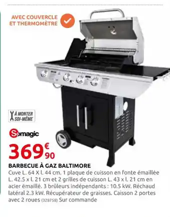 Rural Master BARBECUE À GAZ BALTIMORE offre