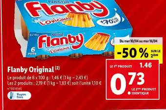 Lidl Flanby Original (2) offre