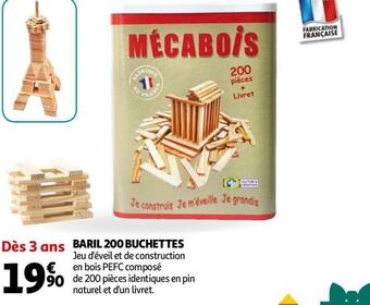 Auchan Baril 200 buchettes offre