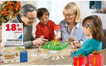 Super U Ravensburger croque carotte offre