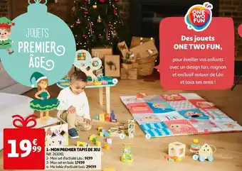 Auchan Mon premier tapis de jeu offre