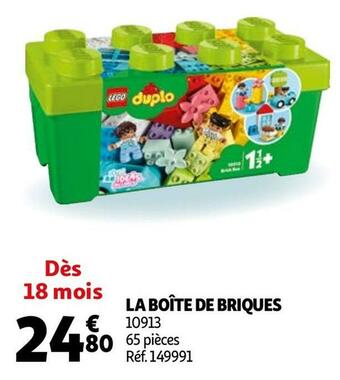 Auchan La boîte de briques offre