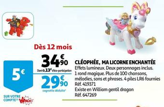 Cléophée, ma licorne enchantée