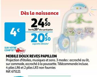 Mobile doux reves papillon