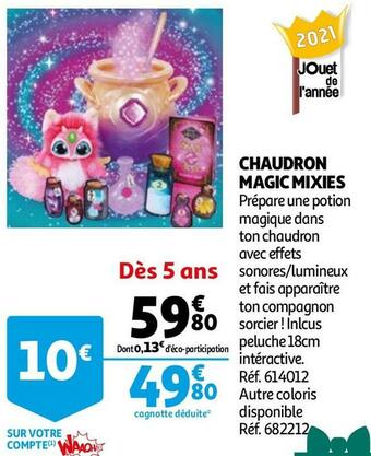 Chaudron magic mixies