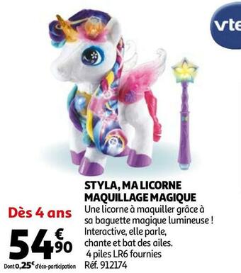 Auchan Styla, ma licorne maquillage magique offre