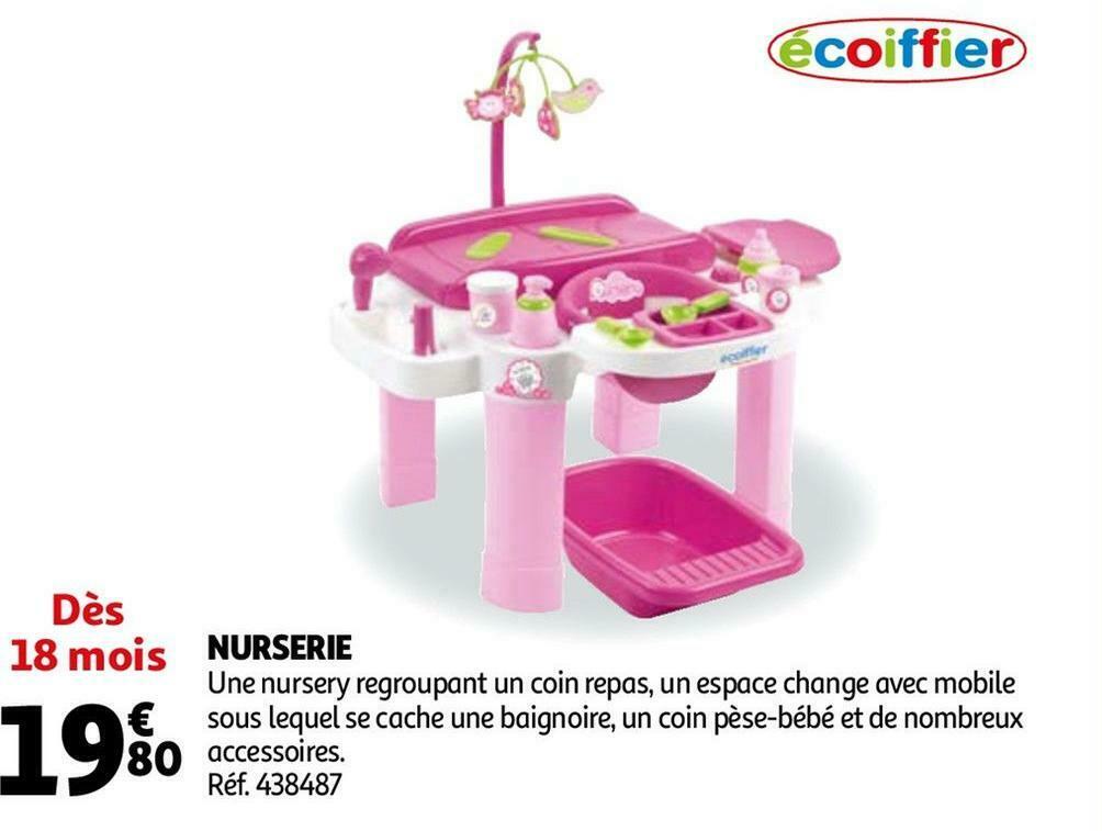 Promo Ecoiffier Nurserie Chez Auchan Promo Ecoiffier Nurserie Chez Auchan