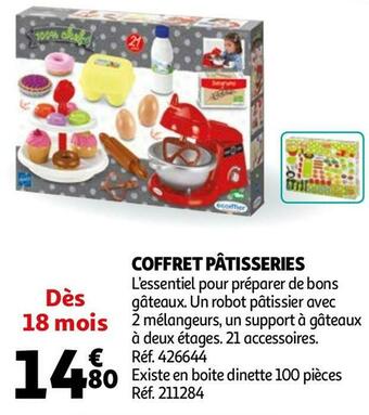 Coffret pâtisseries