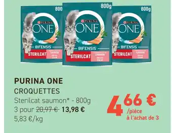Tom&Co PURINA ONE CROQUETTES offre