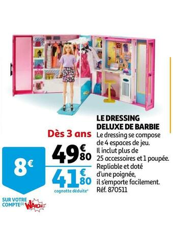 Le dressing deluxe de barbie