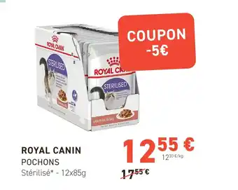 Tom&Co ROYAL CANIN POCHONS offre
