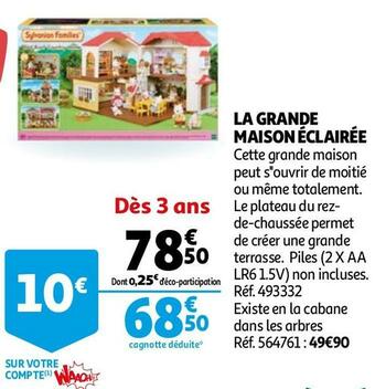 Auchan La grande maison éclairée offre