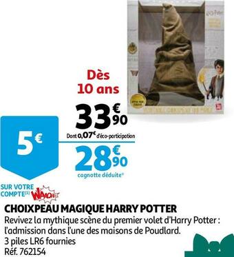 Choixpeau magique harry potter