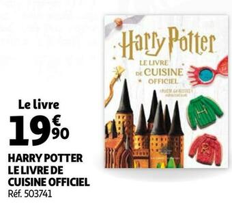 Auchan Harry potter le livre de cuisine officiel offre