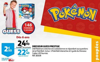 Dresseur guess prestige