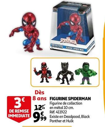 Auchan Figurine spiderman offre