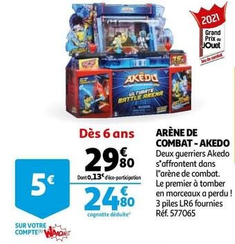Auchan Arène de combat - akedo offre