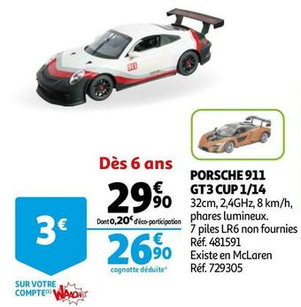 Porsche 911 gt3 cup 1/14