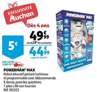 Auchan Powerman max offre