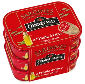 Carrefour Market CONNÉTABLE Sardines à l'huile offre