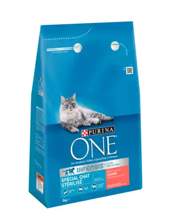 Carrefour Market PURINA ONE Croquettes pour chats stérilisés offre