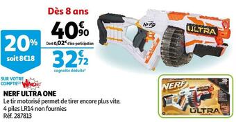 Auchan Nerf ultra one offre