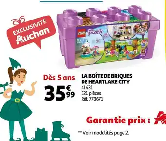 Lego la boĂźte de briques de heartlake city